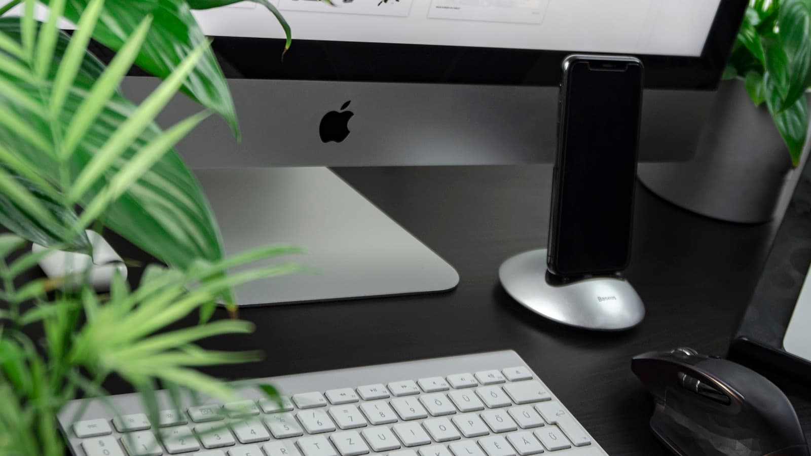 A website layout open on a desktop screen